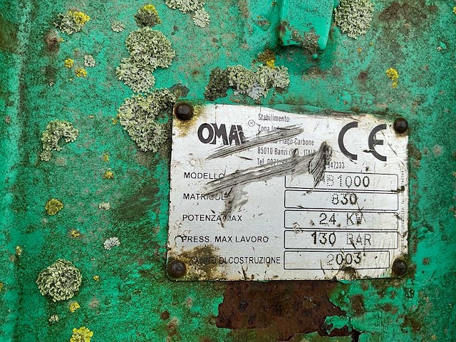 2003 omal hb1000 betonprikker - afbeelding 1 van  14