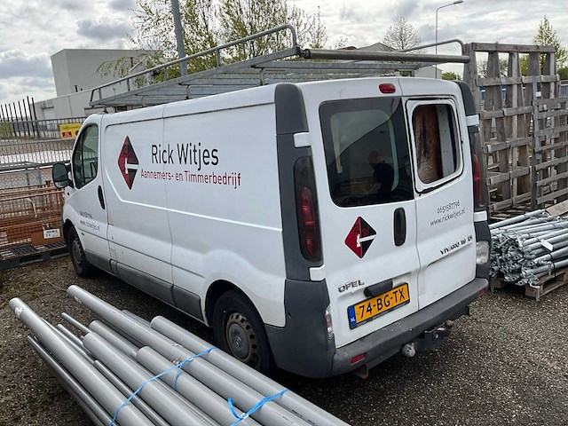 2003 opel vivaro 1.9 di l2h1 bedrijfswagen - afbeelding 5 van  6