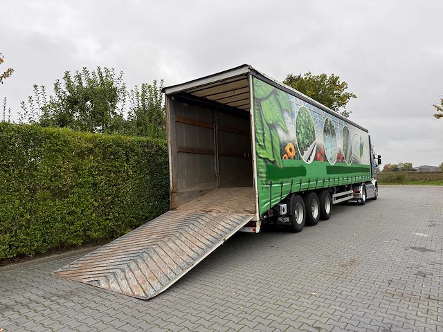 2003 pacton schuifzeil trailer met oprijklep - afbeelding 2 van  29
