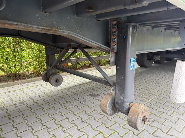 2003 pacton schuifzeil trailer met oprijklep - afbeelding 17 van  29
