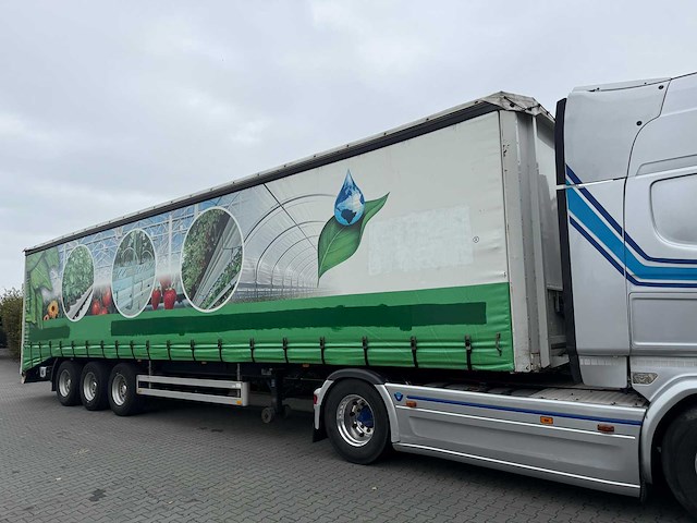 2003 pacton schuifzeil trailer met oprijklep - afbeelding 29 van  29