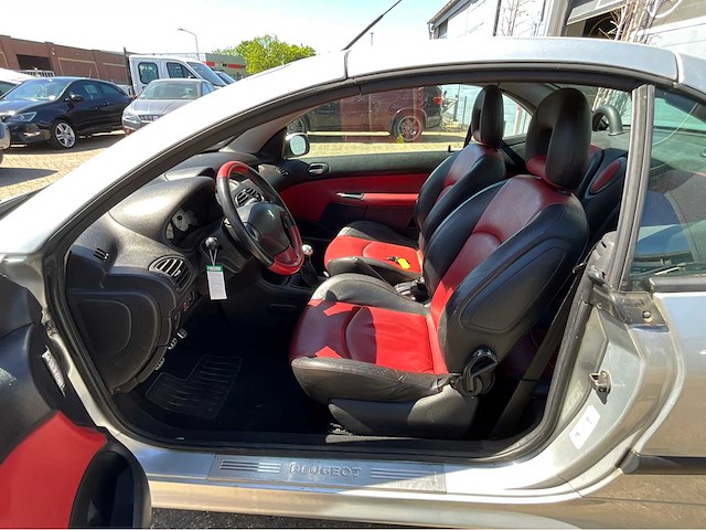 2003 peugeot 206 cc 2.0-16v roland g. cabrio - afbeelding 5 van  30