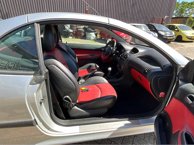 2003 peugeot 206 cc 2.0-16v roland g. cabrio - afbeelding 11 van  30