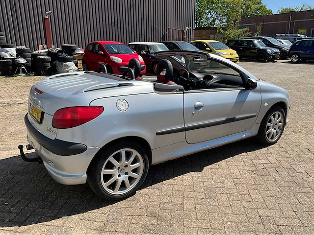 2003 peugeot 206 cc 2.0-16v roland g. cabrio - afbeelding 22 van  30