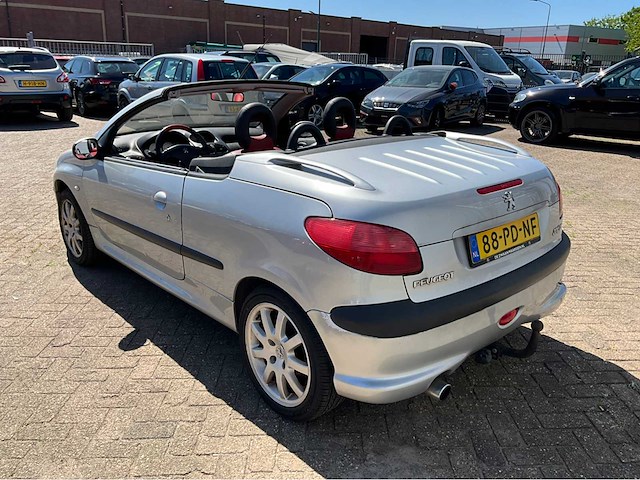 2003 peugeot 206 cc 2.0-16v roland g. cabrio - afbeelding 25 van  30
