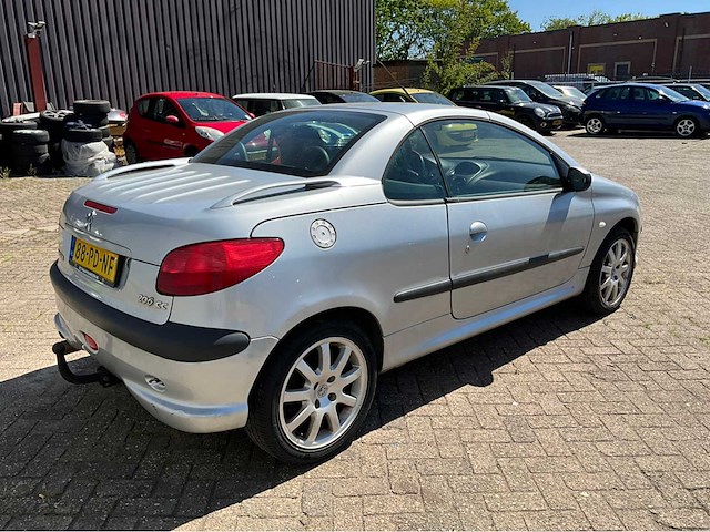 2003 peugeot 206 cc 2.0-16v roland g. cabrio - afbeelding 30 van  30