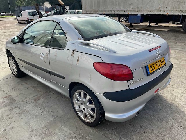 2003 peugeot 206 cc personenauto - afbeelding 21 van  26