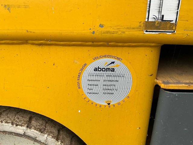 2003 pinguely - haulotte compact 12 hoogwerker - afbeelding 13 van  15