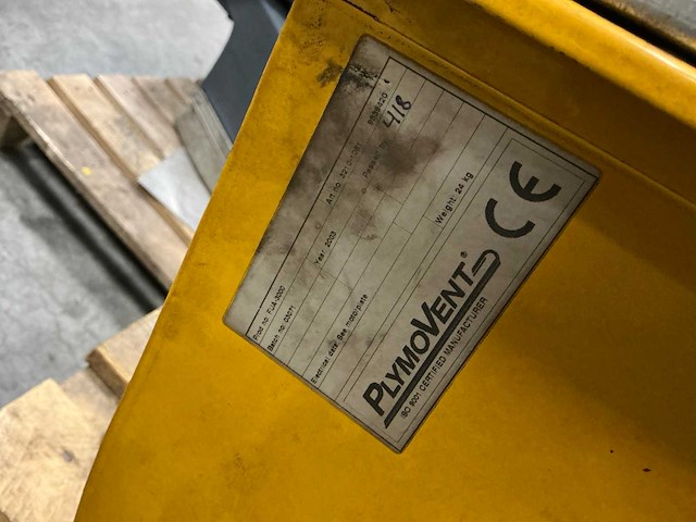2003 plymovent 3000 lasdampafzuiginstallatie - afbeelding 5 van  5