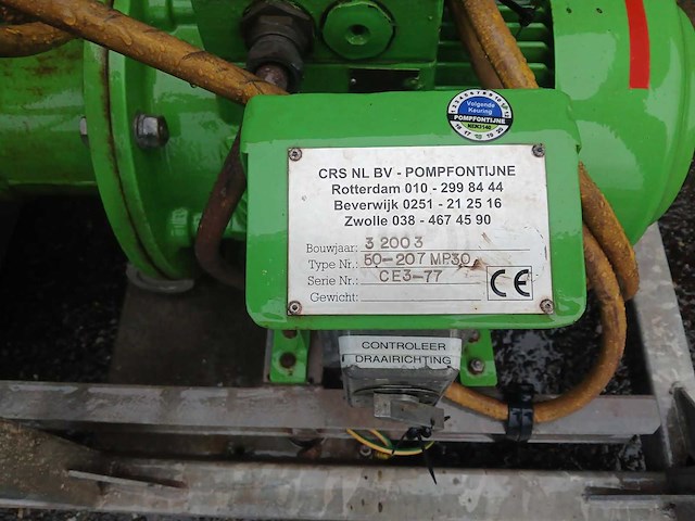 2003 pompfontijne 50-207 mp30 waterpomp - afbeelding 7 van  7