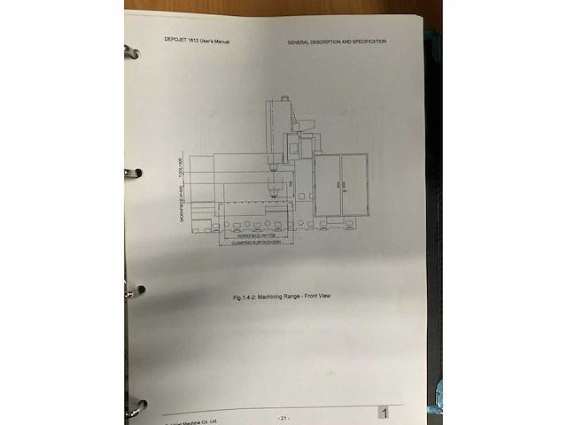 2003 quick jet depo jet av 1612 cnc verticale bewerkingscentra - afbeelding 9 van  17
