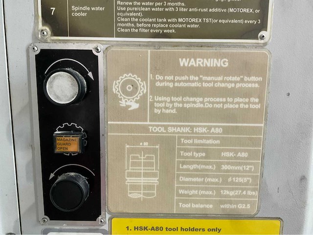 2003 quick jet depo jet av 1612 cnc verticale bewerkingscentra - afbeelding 14 van  17