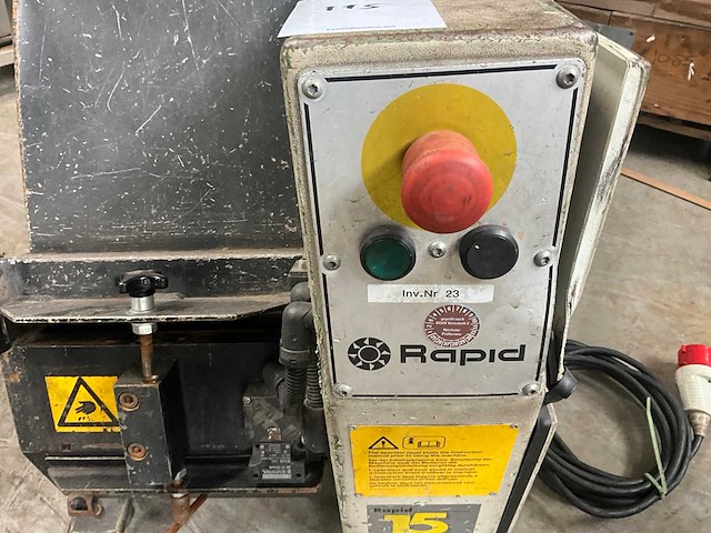 2003 rapid 1528 granuleermachine - afbeelding 5 van  6