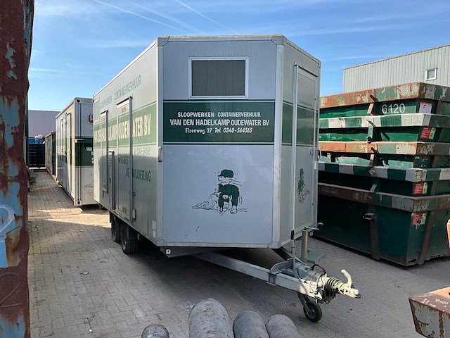 2003 ros/ nefra 2-assige asbest-decontaminatiewagen - afbeelding 2 van  4