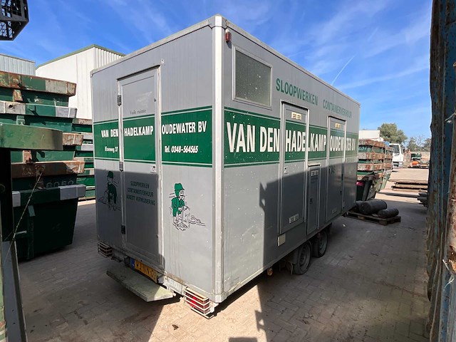 2003 ros/ nefra 2-assige asbest-decontaminatiewagen - afbeelding 3 van  4