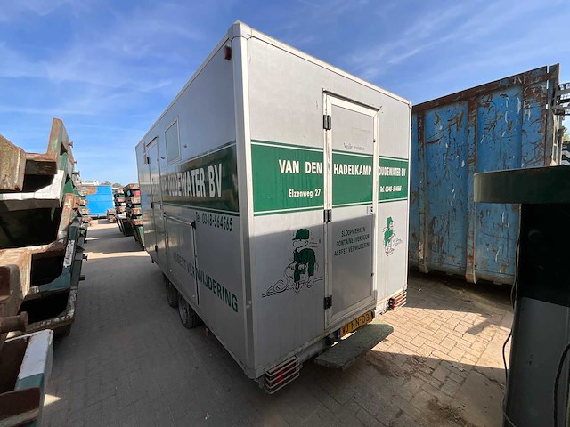 2003 ros/ nefra 2-assige asbest-decontaminatiewagen - afbeelding 4 van  4