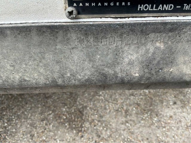 2003 saris hk aanhangwagen - afbeelding 1 van  1