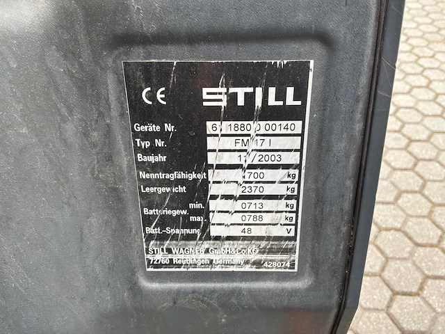 2003 still / wagner fm 17 i reach truck - afbeelding 15 van  15