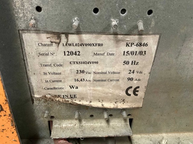 2003 tecnys acculader - afbeelding 5 van  5