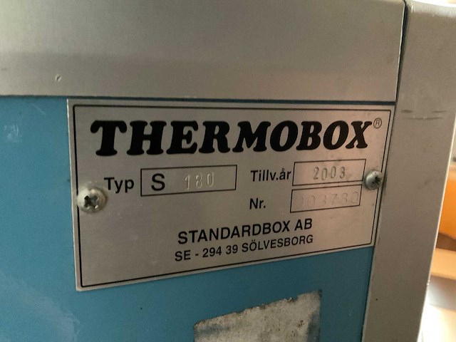 2003 thermobox s180 isolerende transportwagen (2x) - afbeelding 3 van  5