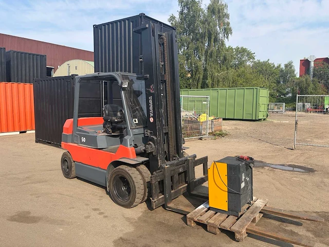 2003 toyota 7fbmf50 vorkheftruck - afbeelding 44 van  47