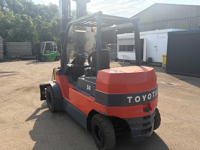 2003 toyota 7fbmf50 vorkheftruck - afbeelding 23 van  47