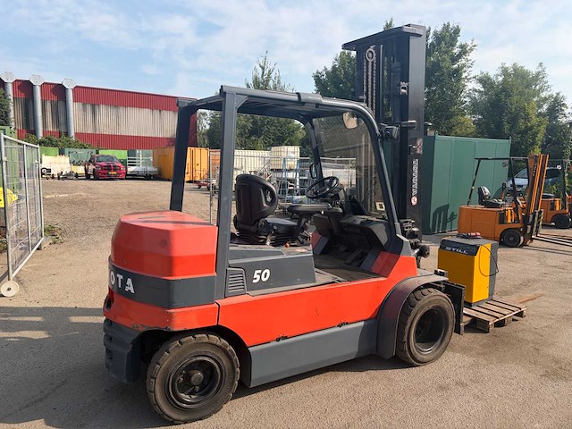 2003 toyota 7fbmf50 vorkheftruck - afbeelding 43 van  47