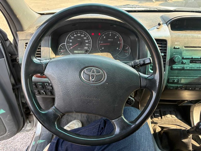 2003 toyota land cruiser 3.0 d-4d vx hr bl.v. bedrijfswagen - afbeelding 8 van  11