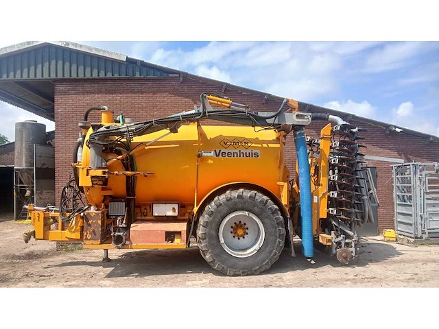2003 veenhuis hdg 12500 mesttank met euroject 3500-8 40/48 bemester - afbeelding 3 van  26