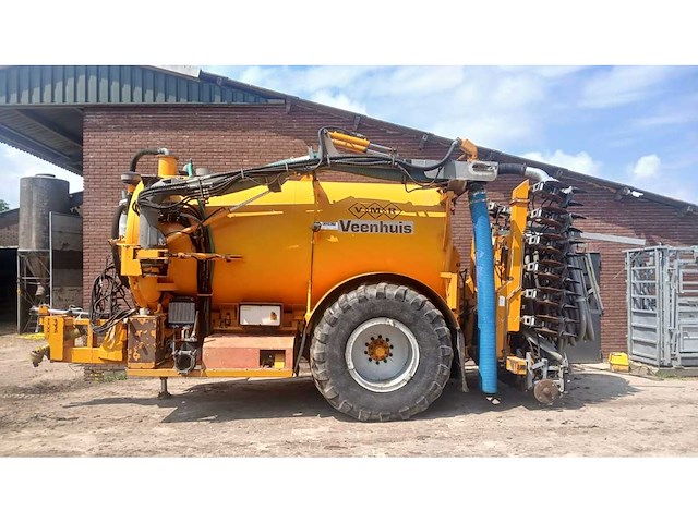 2003 veenhuis hdg 12500 mesttank met euroject 3500-8 40/48 bemester - afbeelding 1 van  26