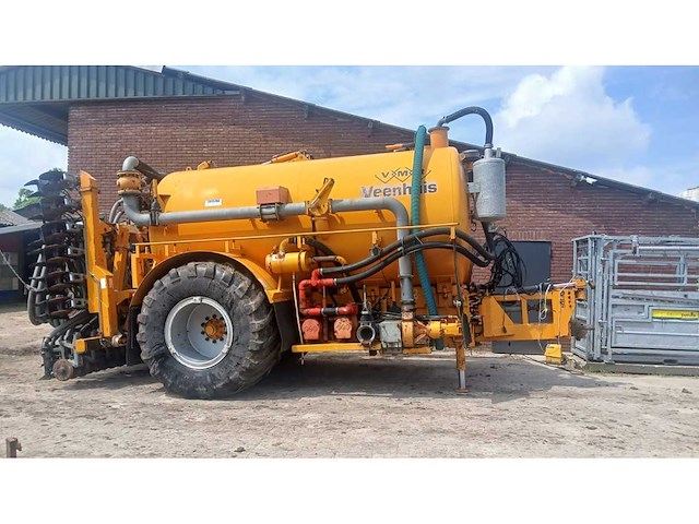 2003 veenhuis hdg 12500 mesttank met euroject 3500-8 40/48 bemester - afbeelding 3 van  26