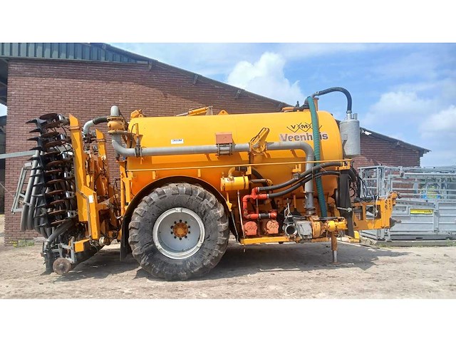 2003 veenhuis hdg 12500 mesttank met euroject 3500-8 40/48 bemester - afbeelding 4 van  26