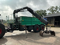 2003 veenhuis jvk 16000 kipper met autolaadkraan