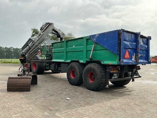 2003 veenhuis jvk 16000 kipper met autolaadkraan - afbeelding 23 van  47