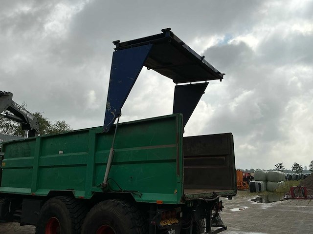 2003 veenhuis jvk 16000 kipper met autolaadkraan - afbeelding 40 van  47