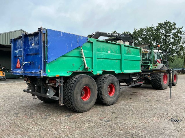 2003 veenhuis jvk 16000 kipper met autolaadkraan - afbeelding 43 van  47