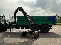 2003 veenhuis jvk 16000 kipper met autolaadkraan - afbeelding 12 van  47