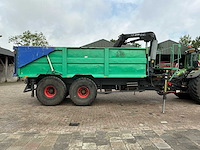 2003 veenhuis jvk 16000 kipper met autolaadkraan - afbeelding 44 van  47
