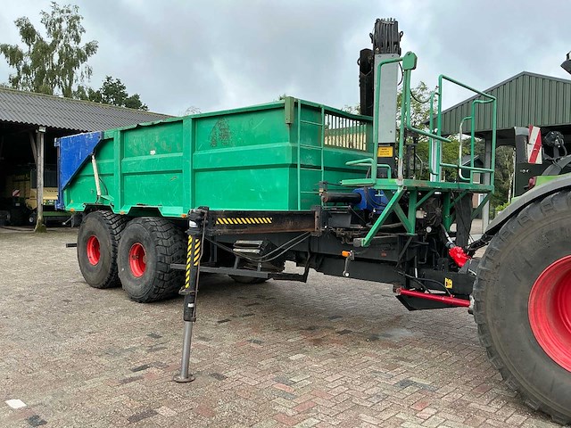 2003 veenhuis jvk 16000 kipper met autolaadkraan - afbeelding 31 van  33