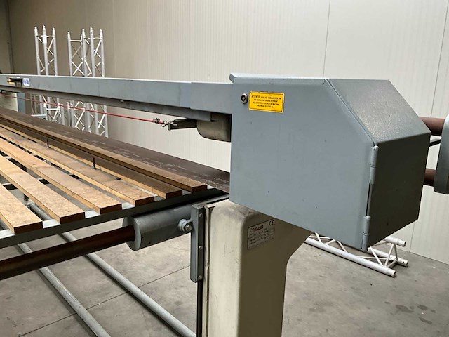 2003 volpato lbo 60 g breedbandschuurmachine - afbeelding 9 van  11