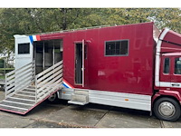 2003 volvo fl 220 zitgroep, toilet, 5 paarden 1 pony, paardenwagen - afbeelding 1 van  14