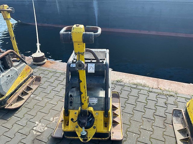2003 wacker dpu6055 trilplaat - afbeelding 2 van  7