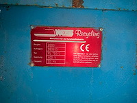 2003 weiss rl750/3 waste agglomerator - afbeelding 15 van  25