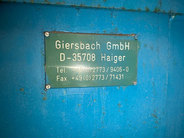 2003 weiss rl750/3 waste agglomerator - afbeelding 16 van  25