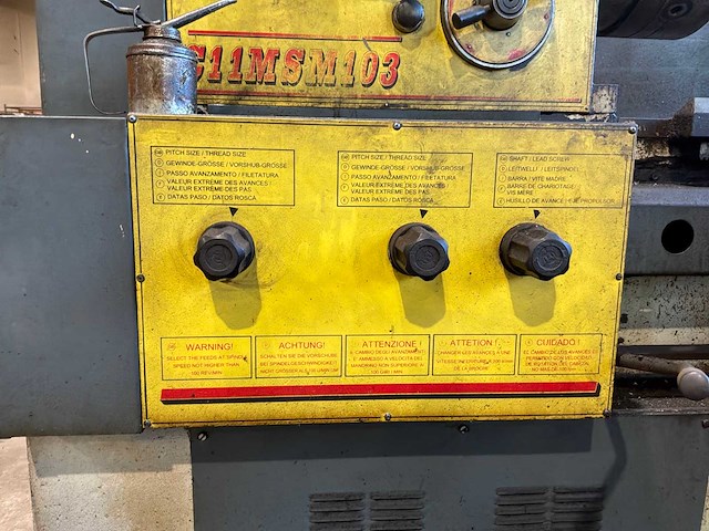 2003 zmm-bulgaria c11msm103 universele draaibank - afbeelding 10 van  12