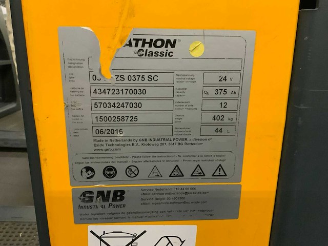 2004 - jungheinrich - ece 220 xl - orderpicker - afbeelding 3 van  11