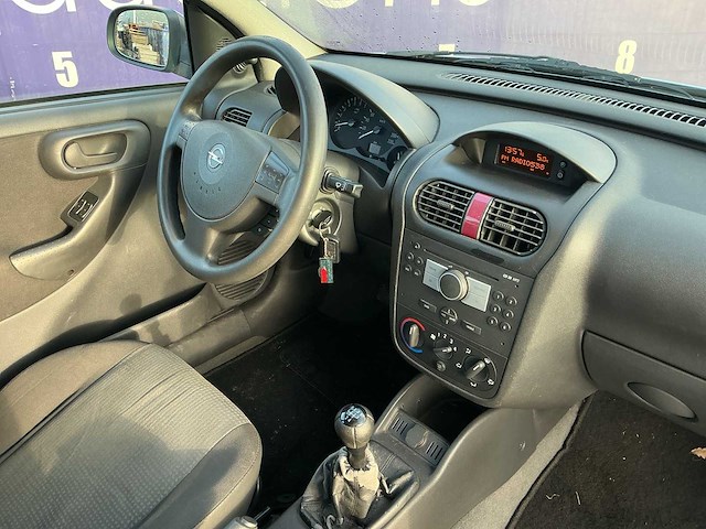 2004 - opel - corsa - 1.2-16v rhythm - personenauto - afbeelding 7 van  12
