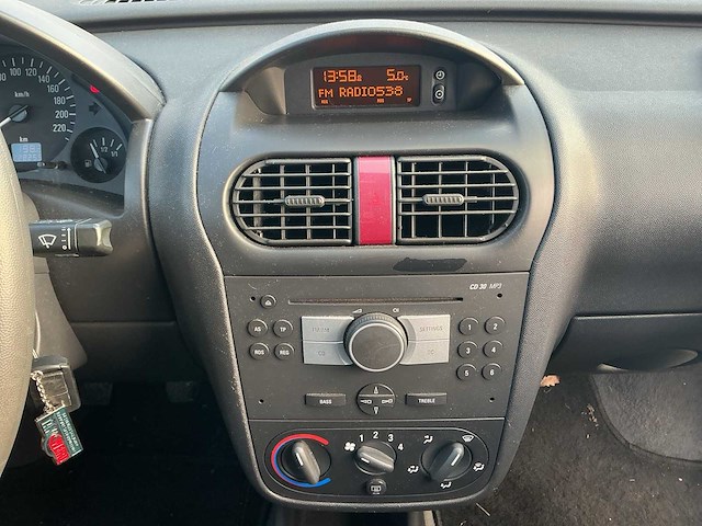 2004 - opel - corsa - 1.2-16v rhythm - personenauto - afbeelding 8 van  12
