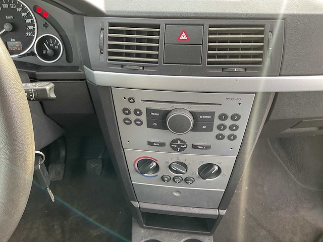 2004 - opel - meriva - 1.6-16v maxx cool - personenauto - afbeelding 10 van  11