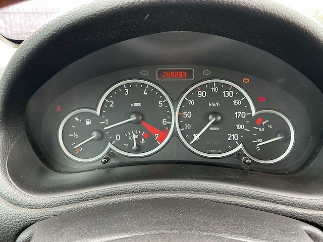 2004 - peugeot - 206 cc - 2.0-16v roland g. - personenauto - afbeelding 3 van  12